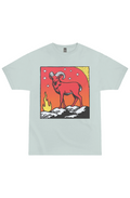 Aries Zodiac Woodcut Tee