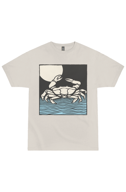 Cancer Zodiac Woodcut Tee