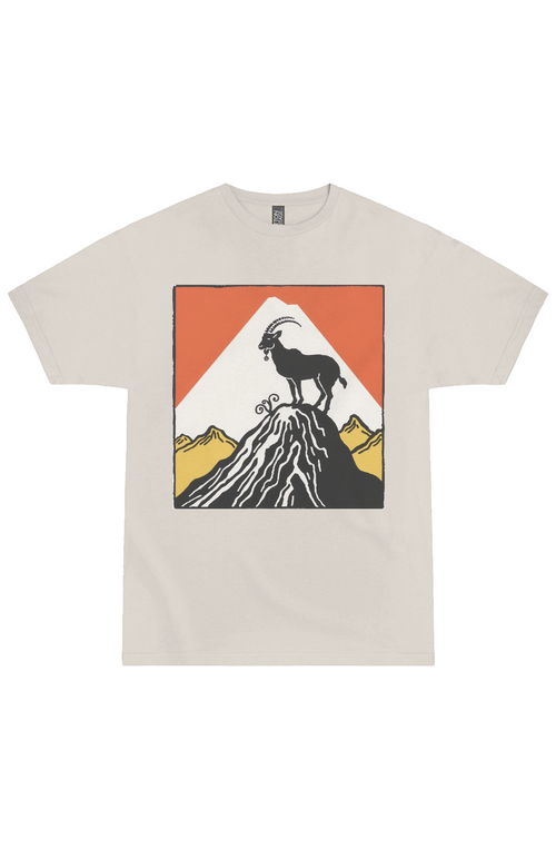 Capricorn Zodiac Woodcut Tee
