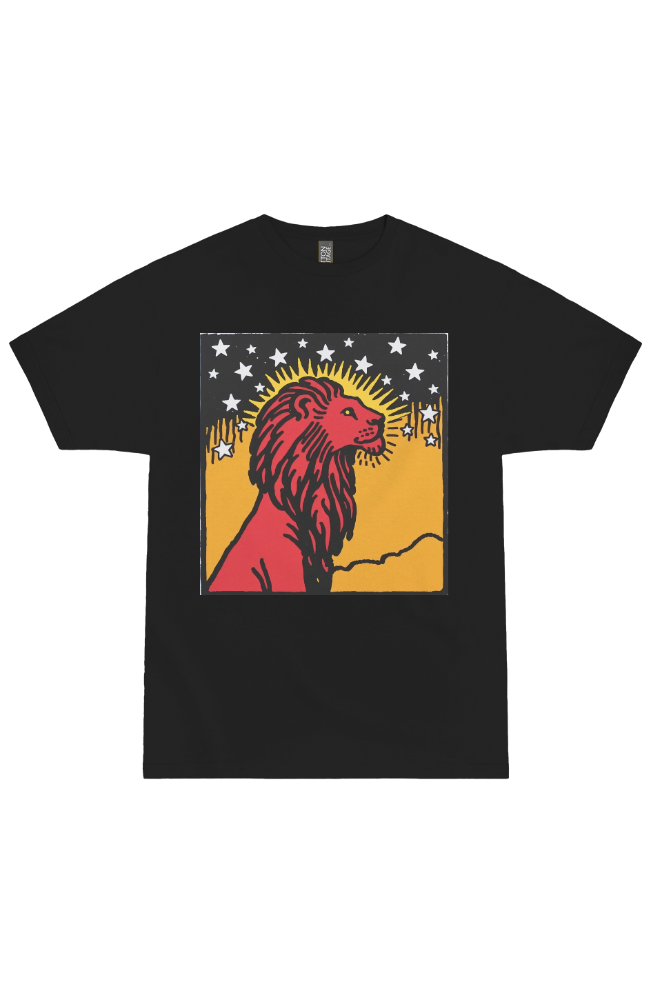 Leo Zodiac Woodcut Tee
