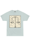 Libra Zodiac Woodcut Tee