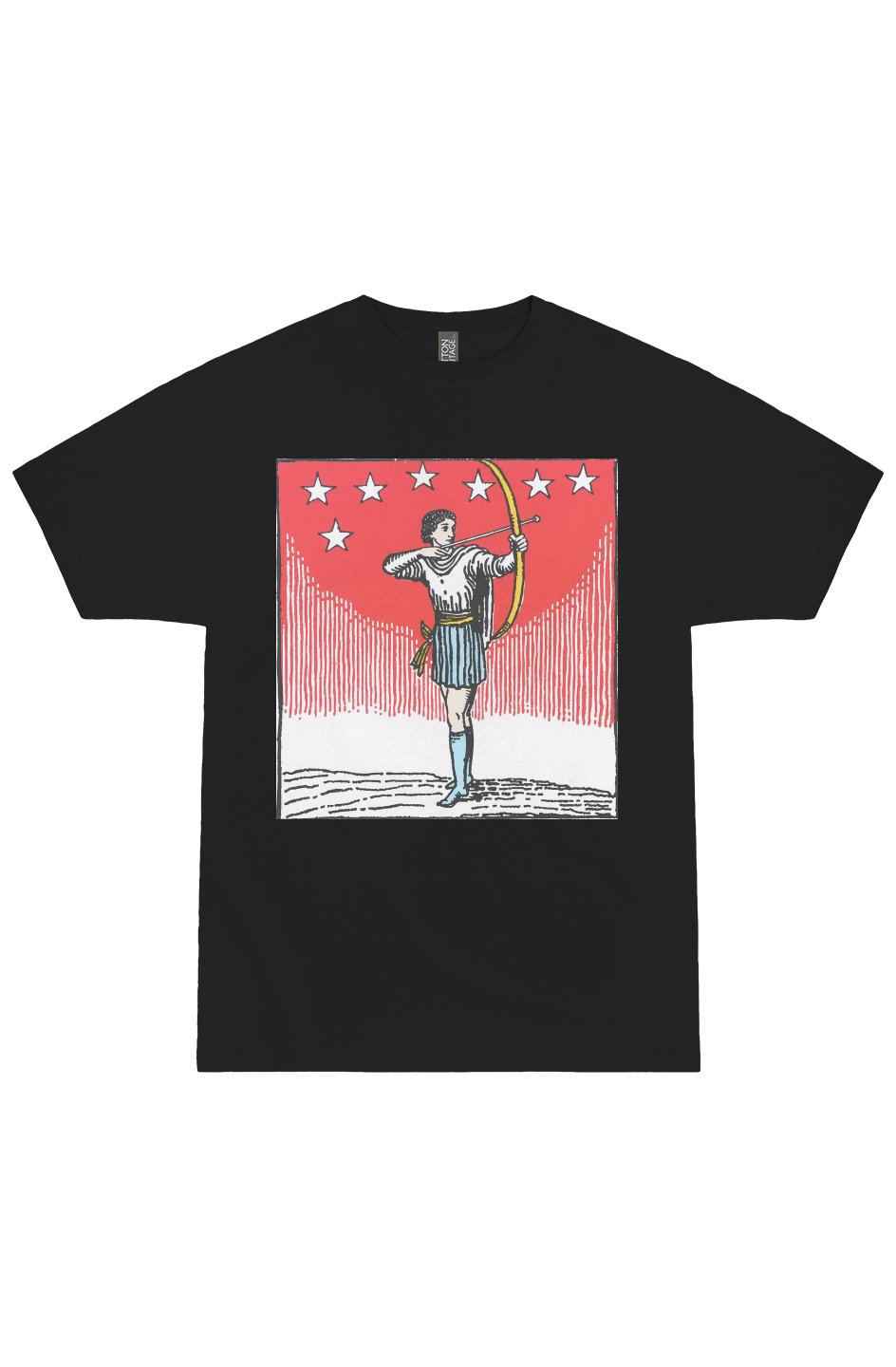 Sagittarius Zodiac Woodcut Tee