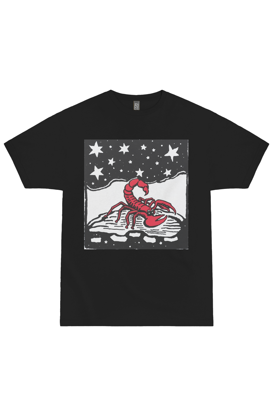 Scorpio Zodiac Woodcut Tee