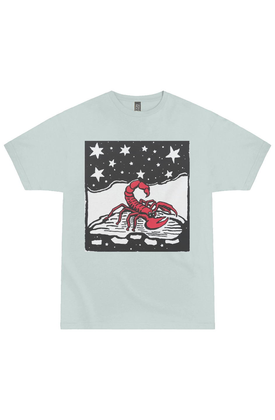 Scorpio Zodiac Woodcut Tee