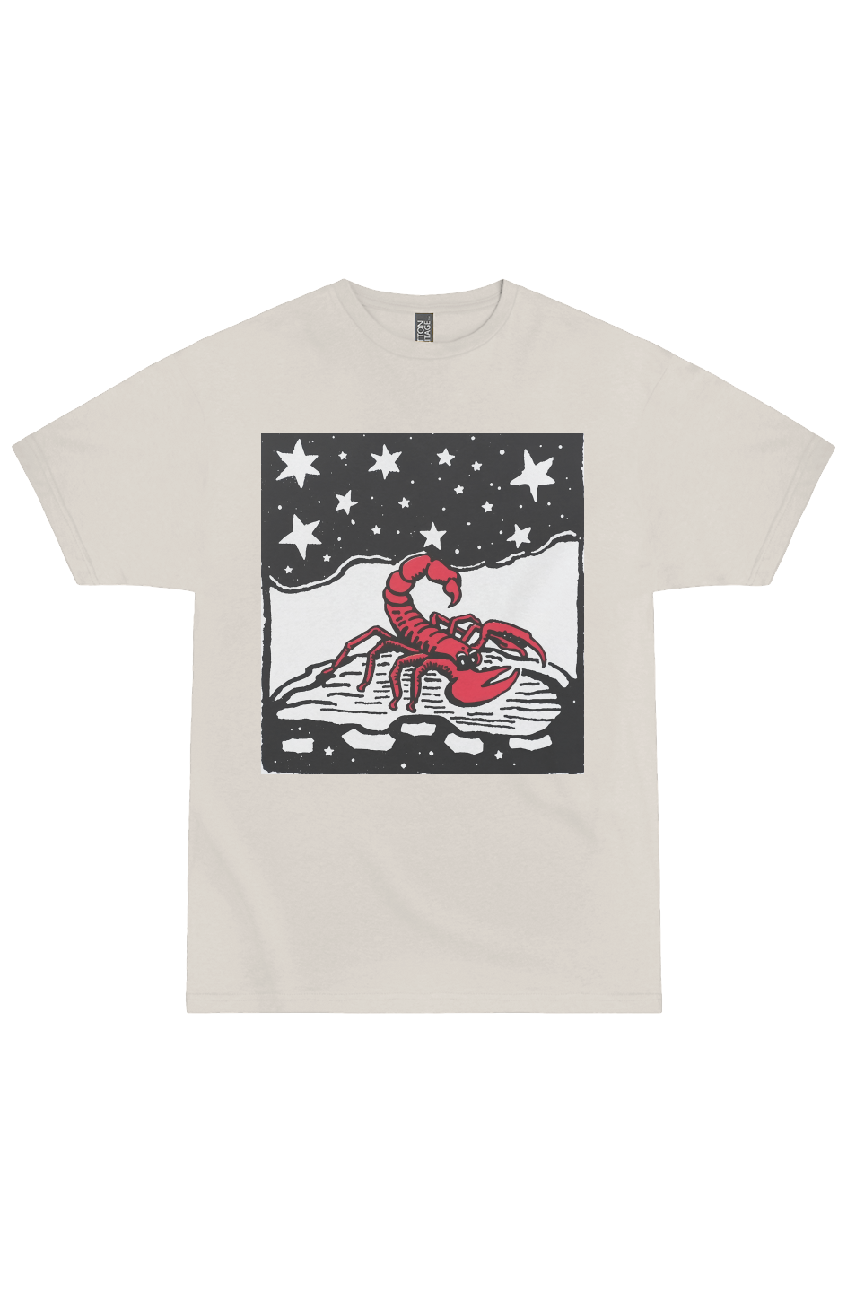 Scorpio Zodiac Woodcut Tee