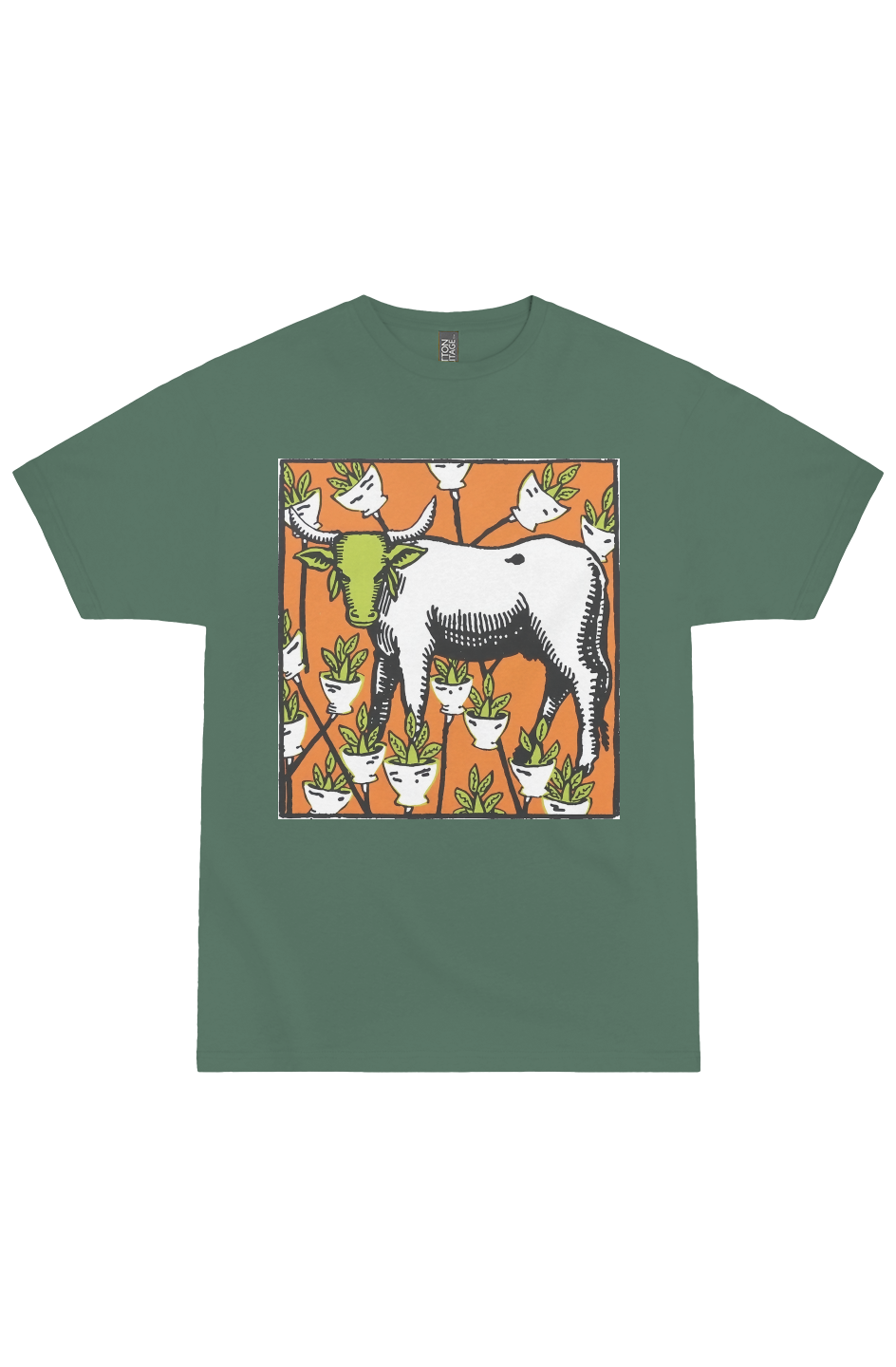 Taurus Zodiac Woodcut Tee