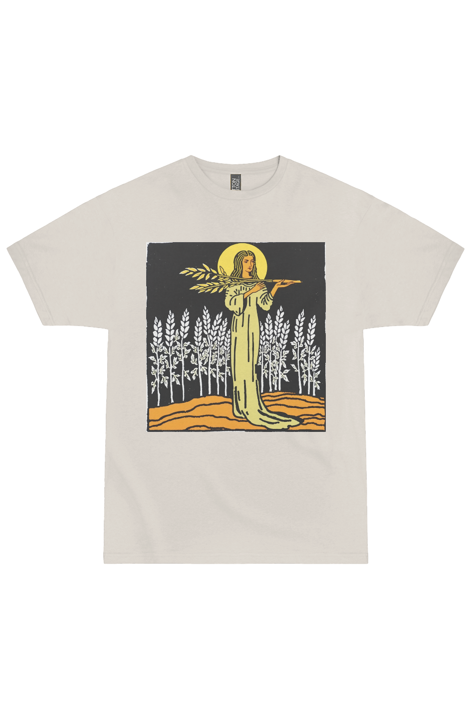 Virgo Zodiac Woodcut Tee